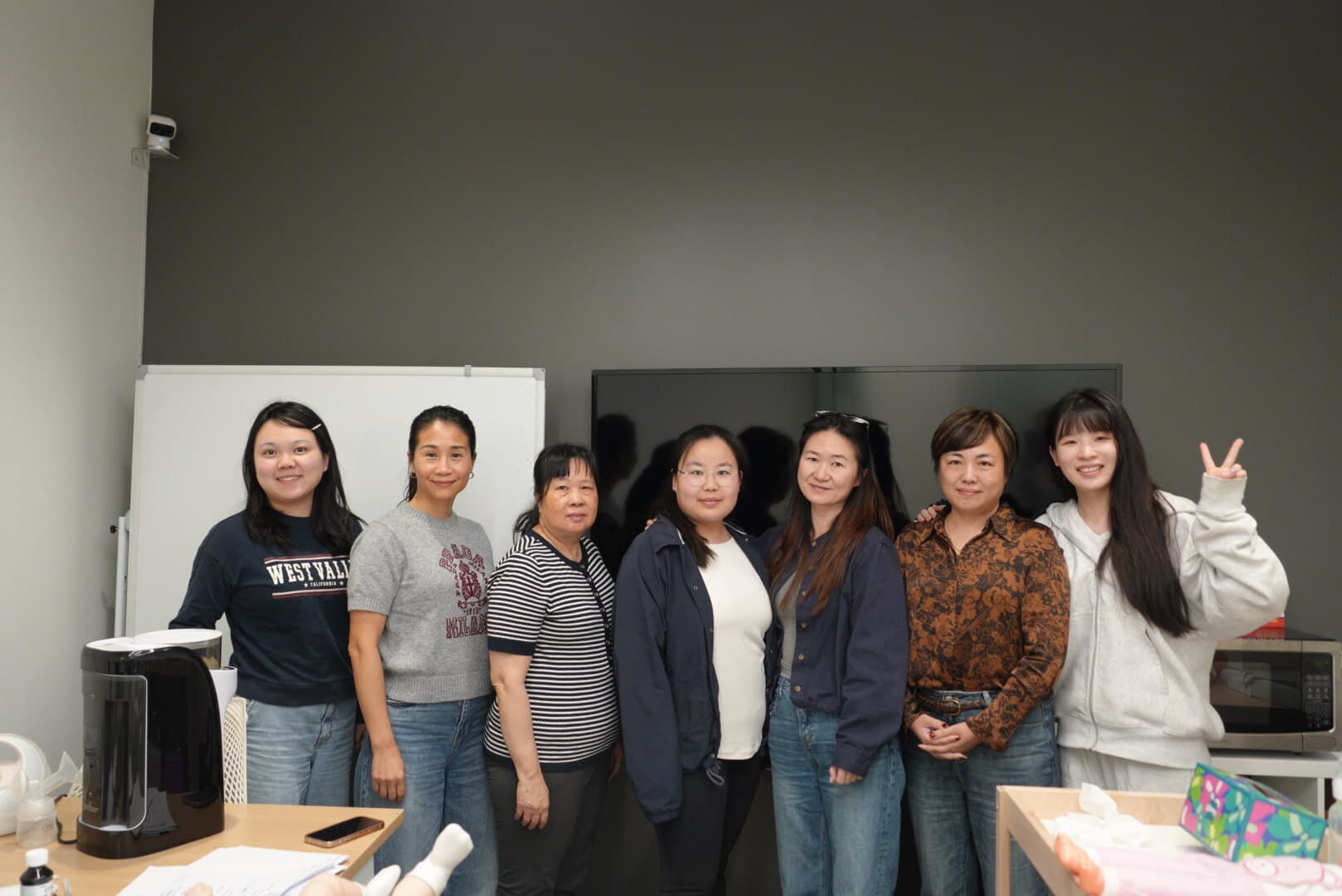 ADA certified doulas group photo after graduation